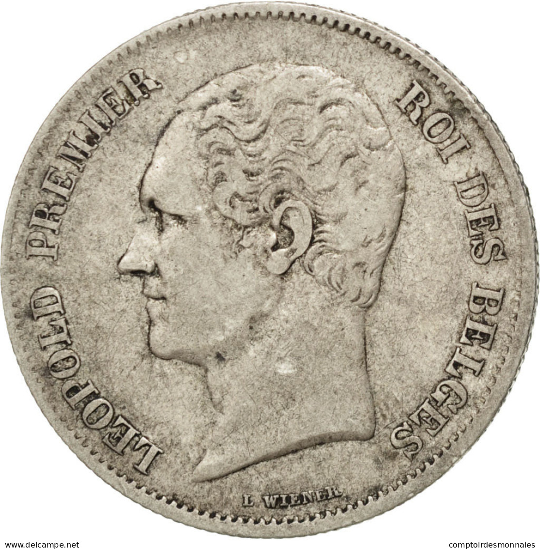 Monnaie, Belgique, Leopold I, 2-1/2 Francs, 1848, Bruxelles, TTB, Argent, KM:11 - 2 ½ Frank