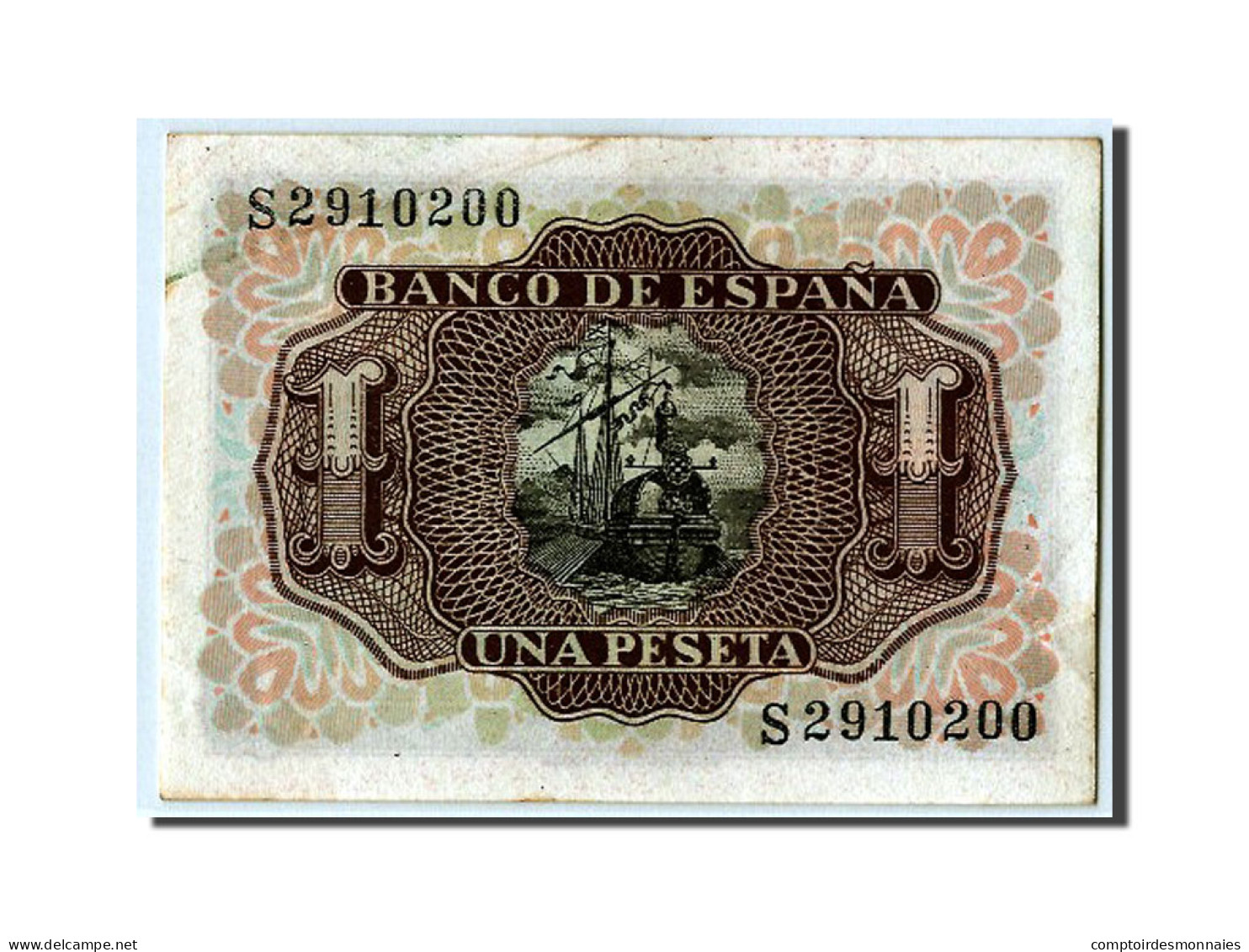 Billet, Espagne, 1 Peseta, 1953, 1953-07-22, SUP+ - 1-2 Pesetas