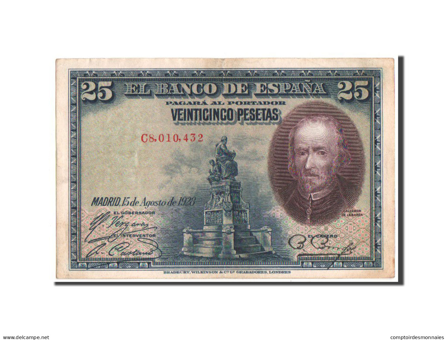 Billet, Espagne, 25 Pesetas, 1928, TTB+ - 1-2-5-25 Peseten