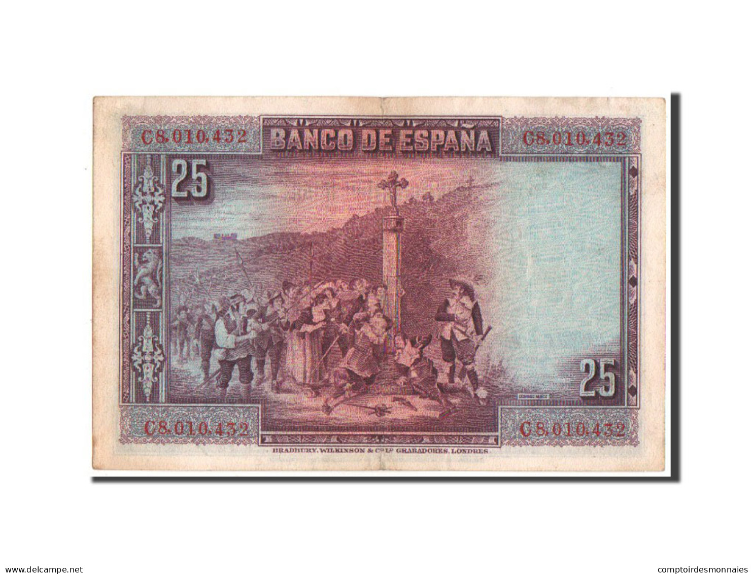Billet, Espagne, 25 Pesetas, 1928, TTB+ - 1-2-5-25 Pesetas