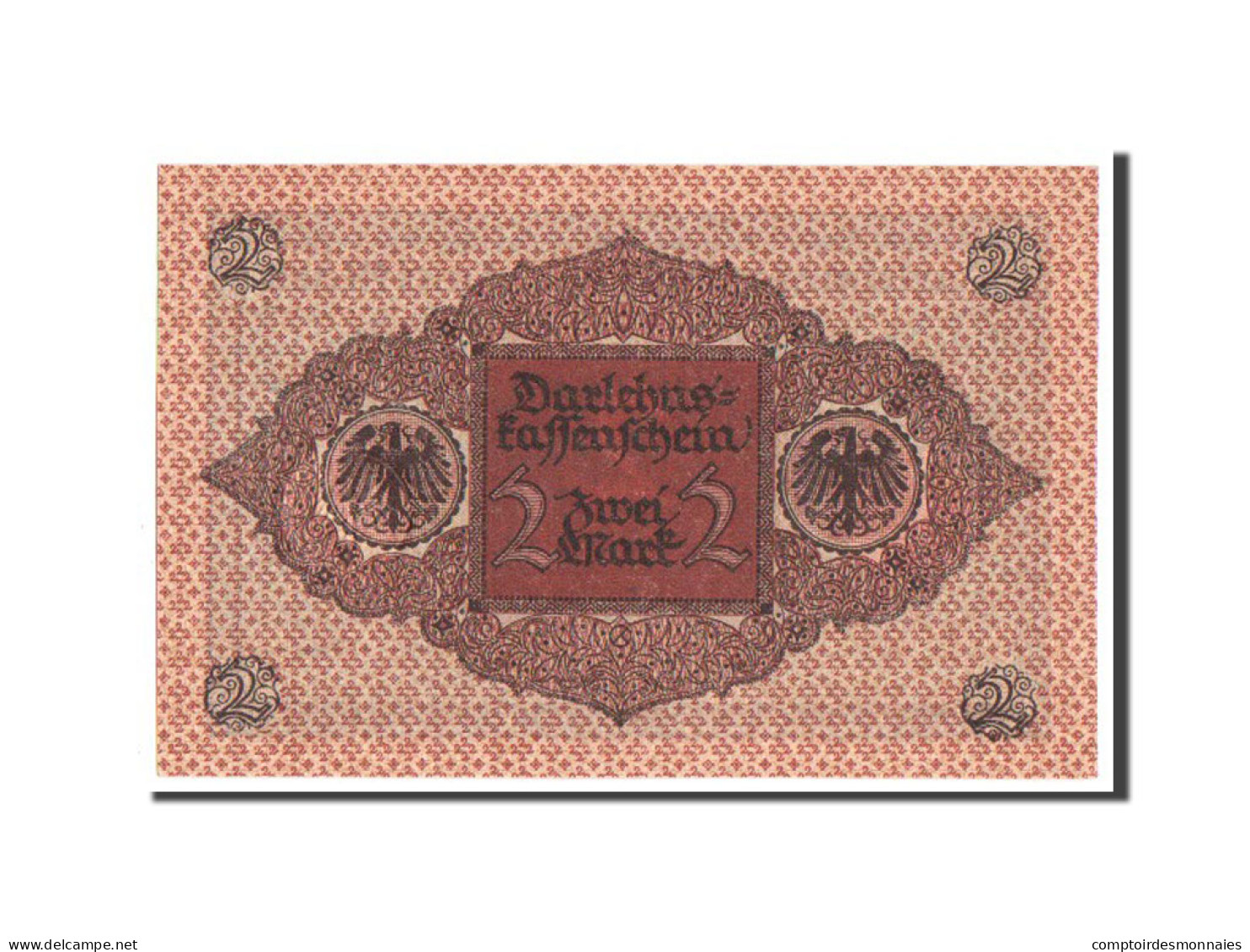 Billet, Allemagne, 2 Mark, 1920, SPL - Zwischenscheine - Schatzanweisungen