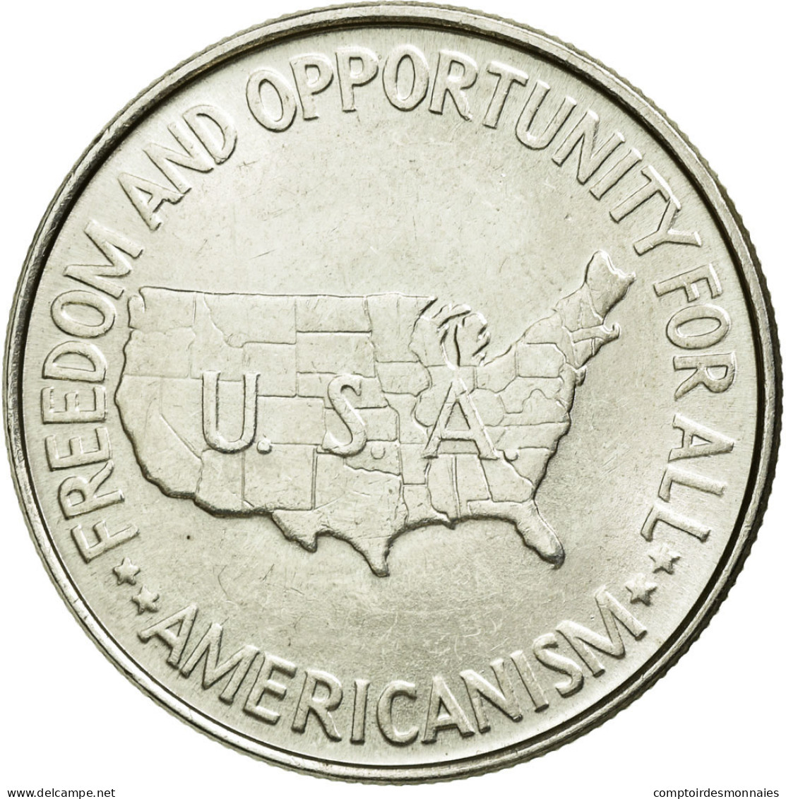 Monnaie, États-Unis, Half Dollar, 1952, U.S. Mint, Philadelphie, SUP+, Argent - Commemoratifs