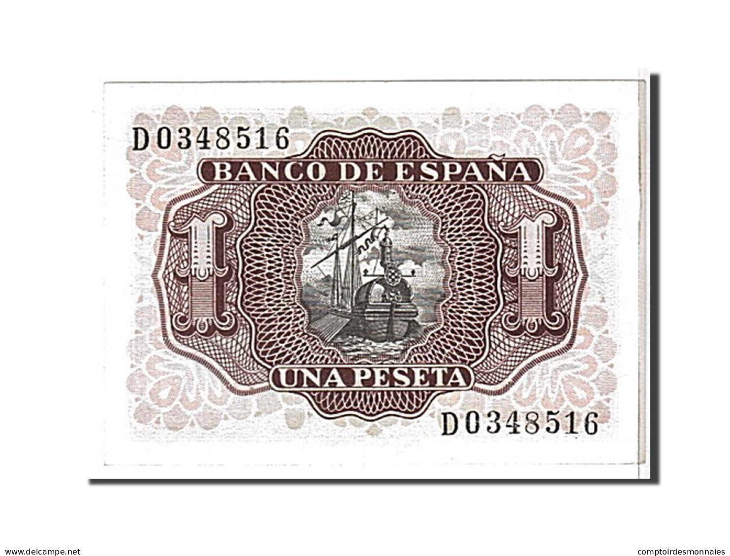 Billet, Espagne, 1 Peseta, 1953, KM:144a, NEUF - 1-2 Pesetas