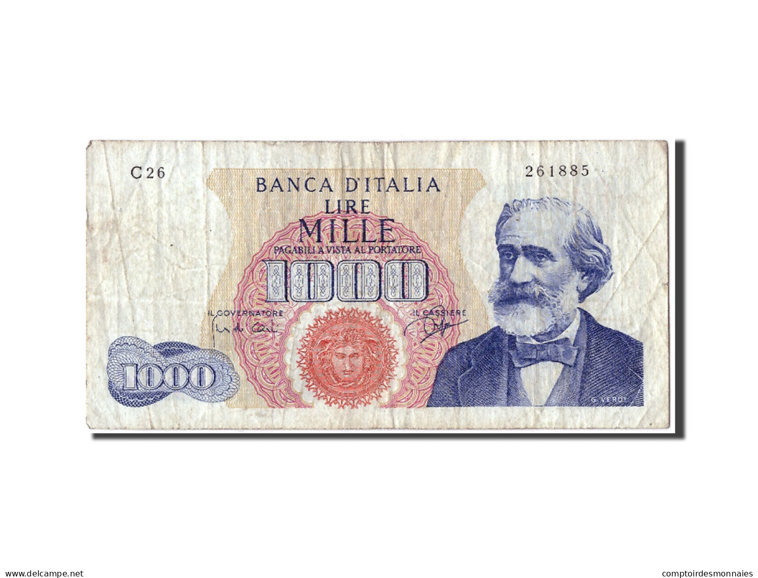 Billet, Italie, 1000 Lire, 1964, 1964-07-25, B+ - 1000 Lire