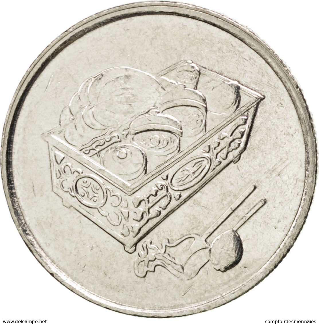 Monnaie, Malaysie, 20 Sen, 2010, SPL, Copper-nickel, KM:52 - Malaysia