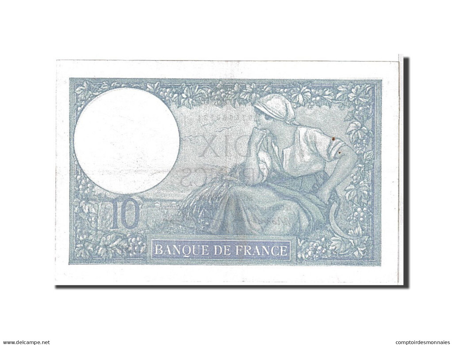 Billet, France, 10 Francs, 10 F 1916-1942 ''Minerve'', 1940, TTB+, Fayette:7.19 - 10 F 1916-1942 ''Minerve''