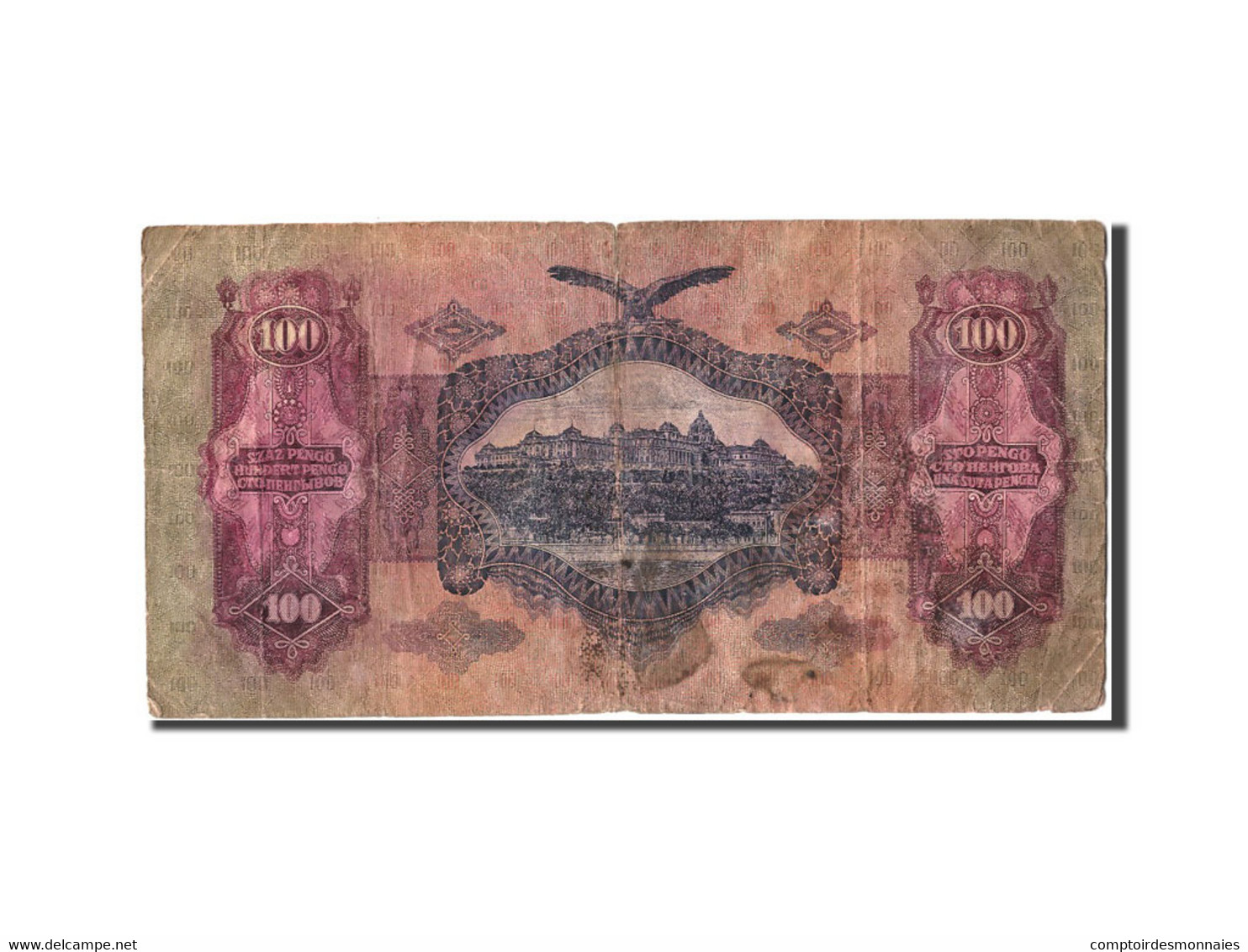 Billet, Hongrie, 100 Pengö, 1930, 1930-07-01, B+ - Ungarn