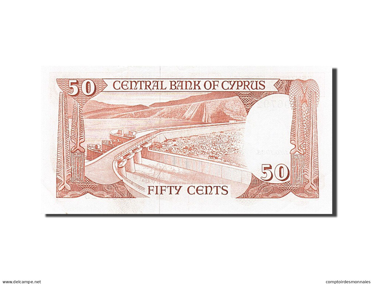 Billet, Chypre, 50 Cents, 1983, 1983-10-01, NEUF - Zypern