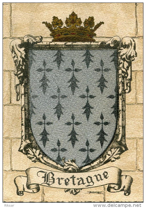 BLASON(BARRE DAYEZ) BRETAGNE - Autres & Non Classés