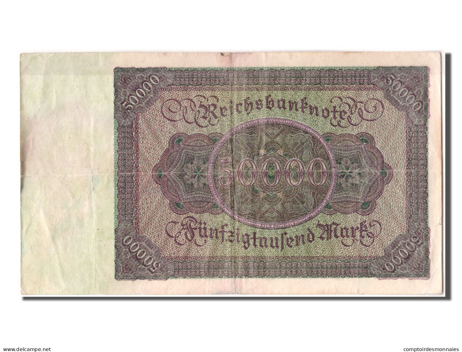 Billet, Allemagne, 50,000 Mark, 1922, 1922-11-19, TB+ - 50000 Mark