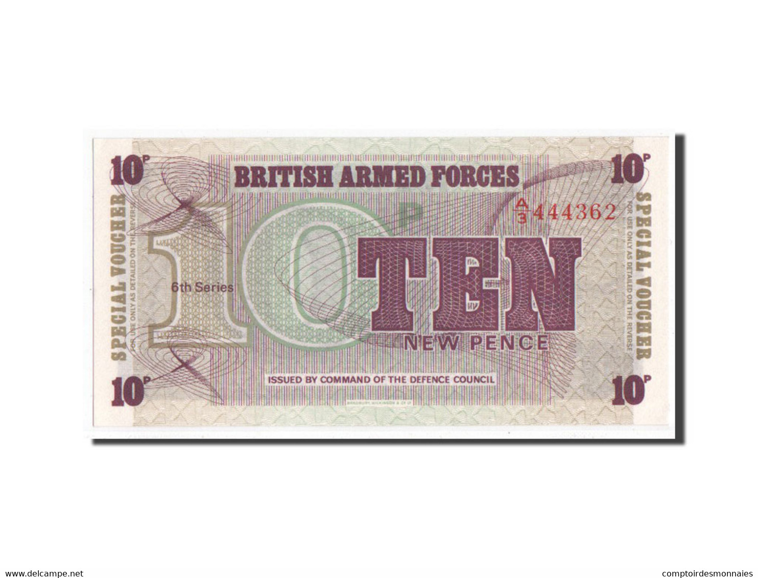 Billet, Grande-Bretagne, 10 New Pence, SPL+ - Forze Armate Britanniche & Docuementi Speciali
