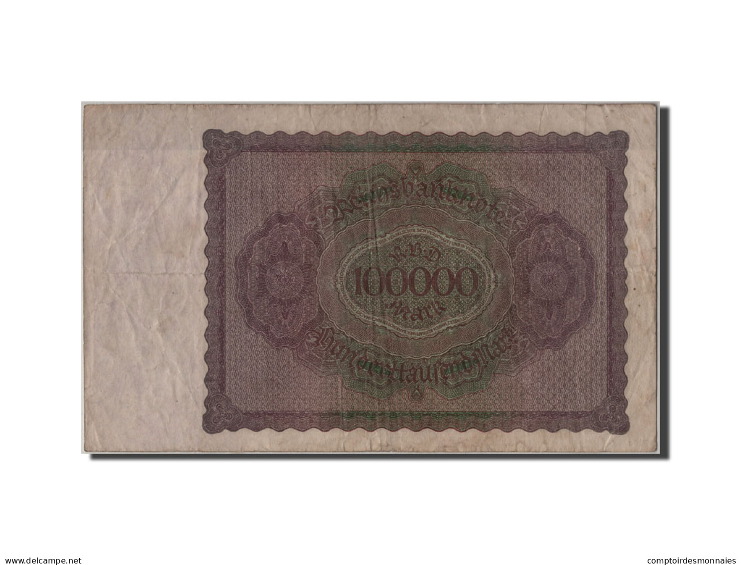 Billet, Allemagne, 100,000 Mark, 1923, 1923-02-01, TB+ - 100.000 Mark