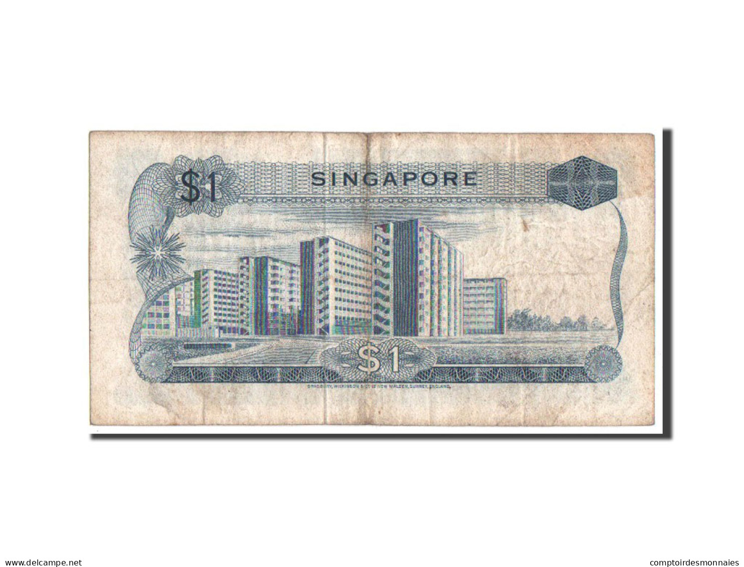 Billet, Singapour, 1 Dollar, TB - Singapore