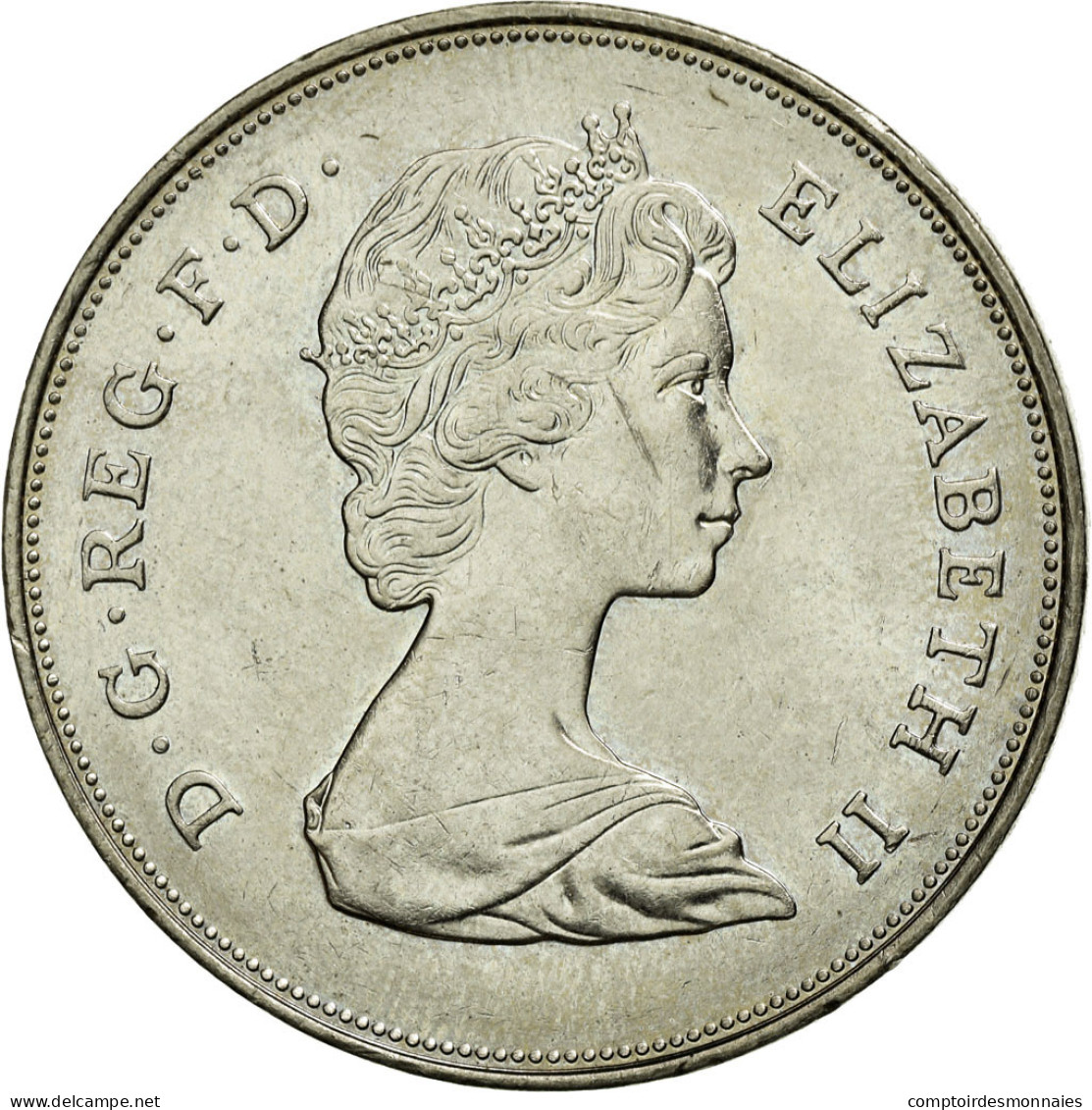Monnaie, Grande-Bretagne, Elizabeth II, 25 New Pence, 1981, SUP+, Copper-nickel - 25 New Pence