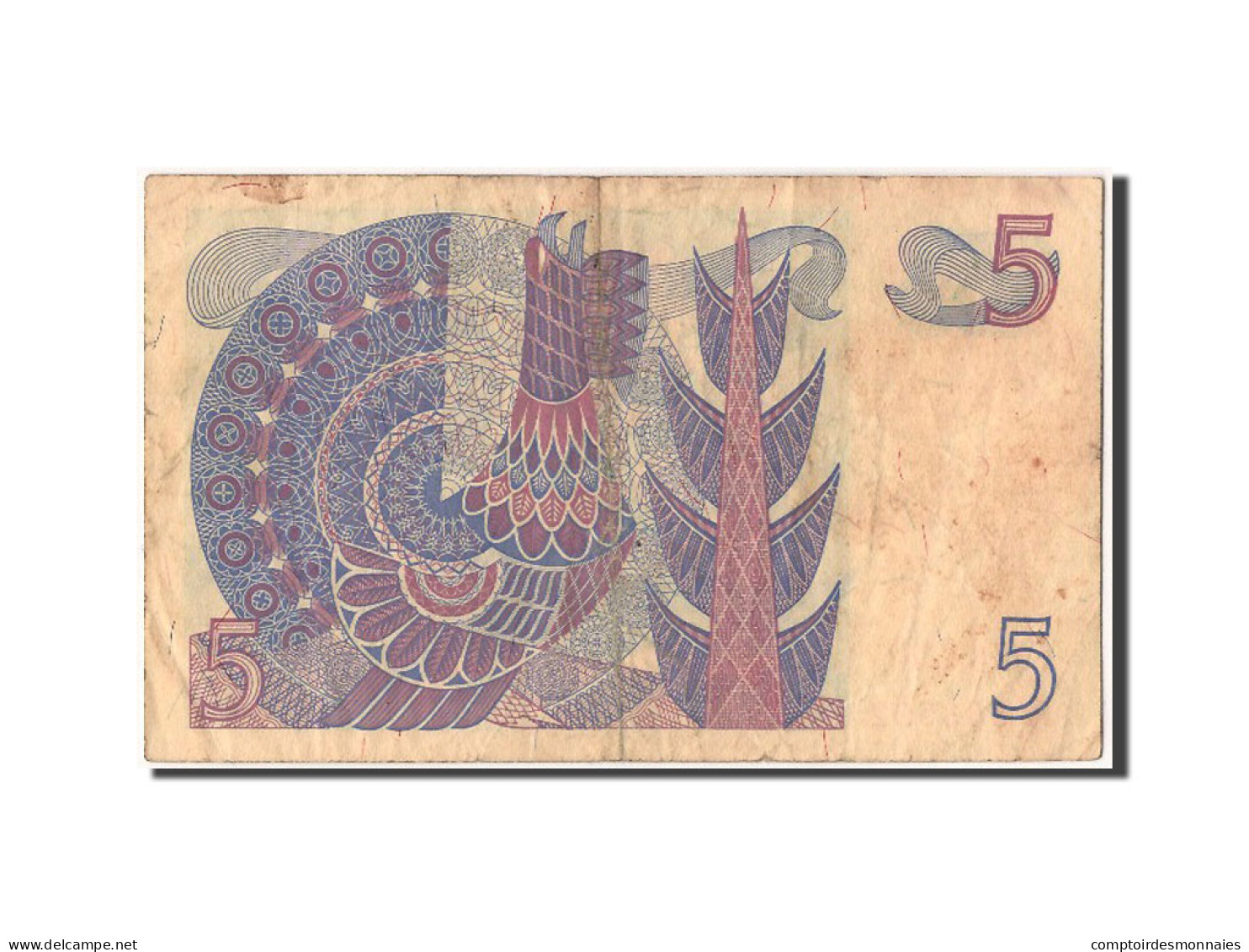 Billet, Suède, 5 Kronor, 1978, TTB - Suède