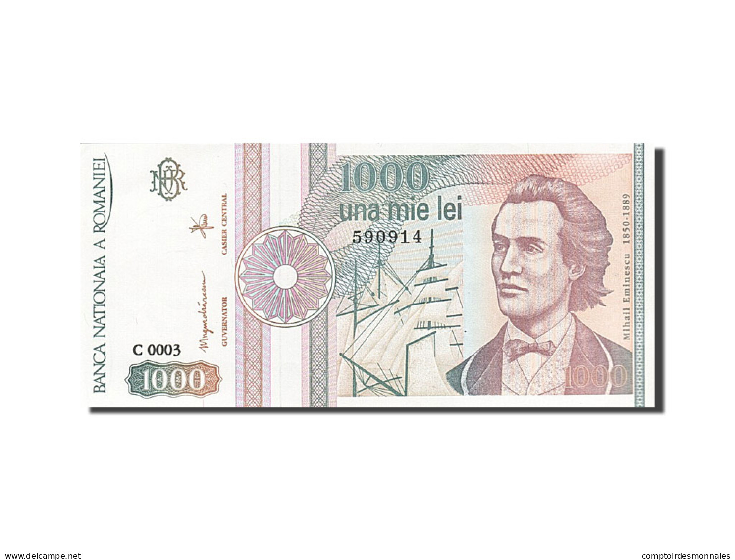 Billet, Roumanie, 1000 Lei, 1991, 1991-09-01, SPL - Rumänien