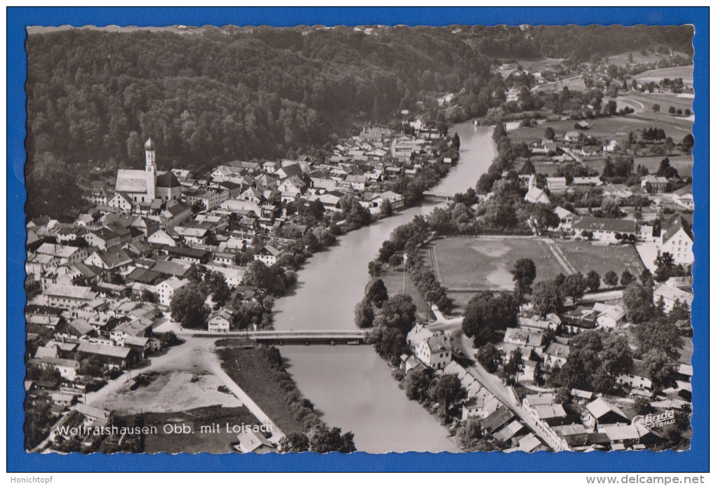 Deutschland; Wolfratshausen; Panorama Mit Loisach - Wolfratshausen