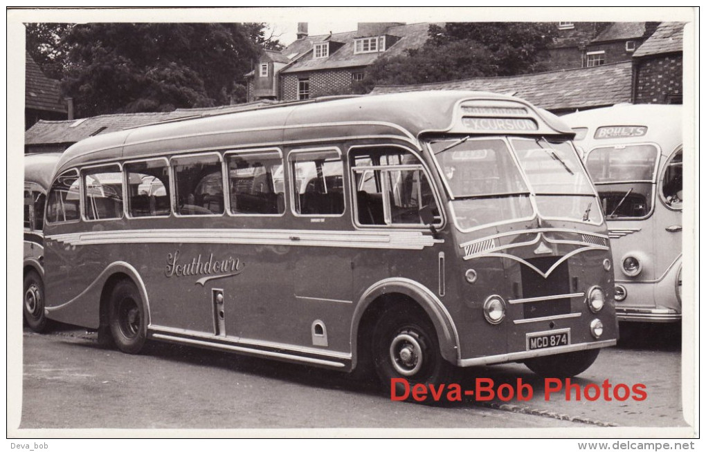 Bus Photo Southdown 651 Leyland Beadle Integral MCD874 - Cars