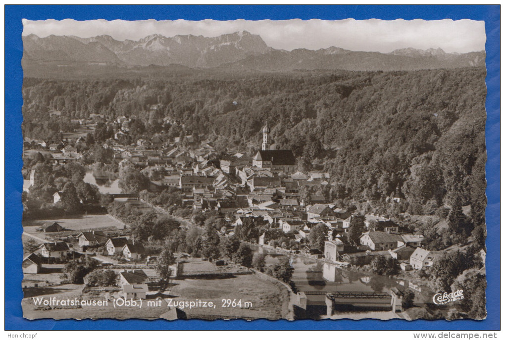 Deutschland; Wolfratshausen; Panorama Mit Zugspitze - Wolfratshausen