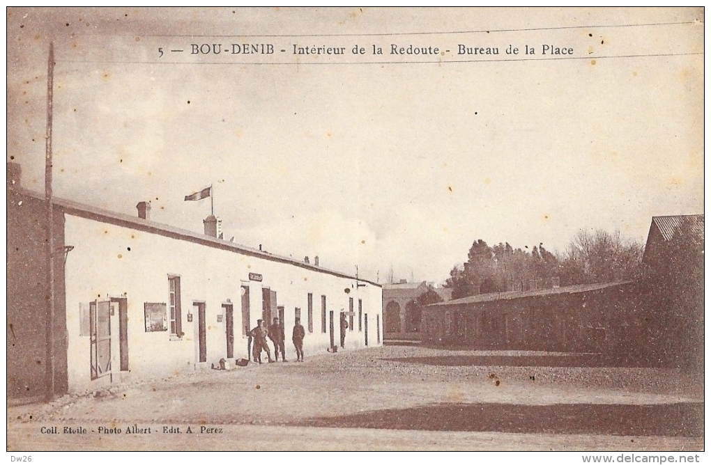 Bou-Denib (Maroc) - Intérieur De La Redoute - Bureau De La Place - Edition A. Perez - Carte Non Circulée - Other & Unclassified