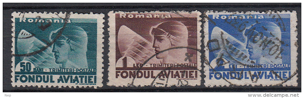 ROEMENIË - Michel - 1936 - Nr 20/22 - Gest/Obl/Us - Franquicia