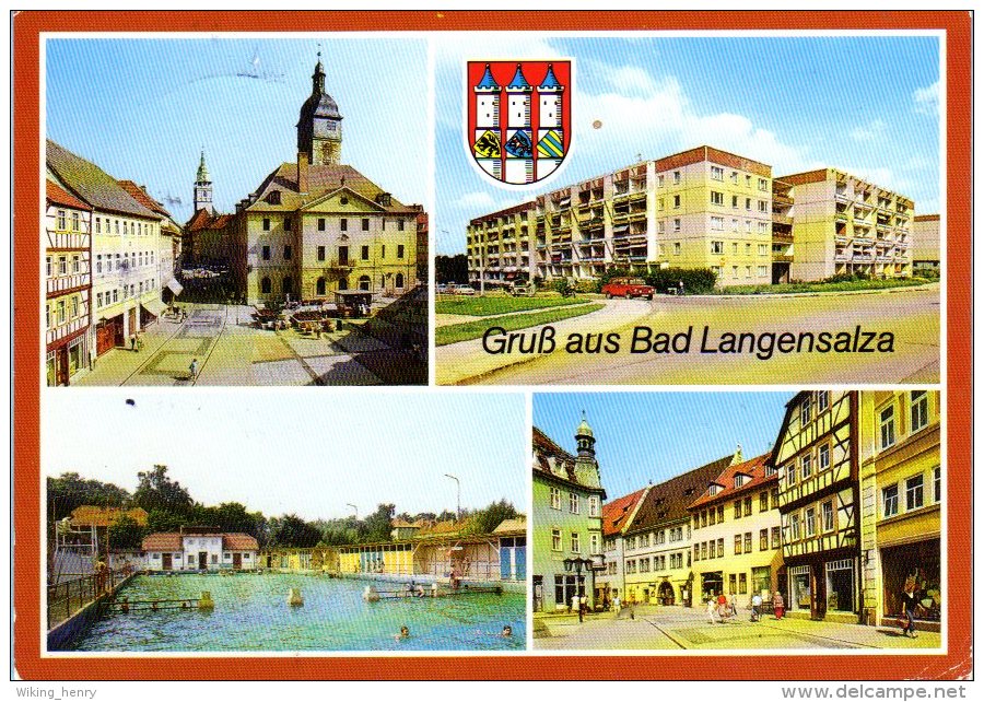 Bad Langensalza - Mehrbildkarte 7 - Bad Langensalza