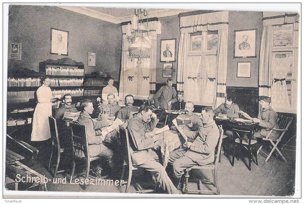 BROMBERG Soldatenheim Der Garnison Schleinitzstraße 20 Als Feldpost 5.8.1918 Gelaufen Bydgoszcz - Westpreussen