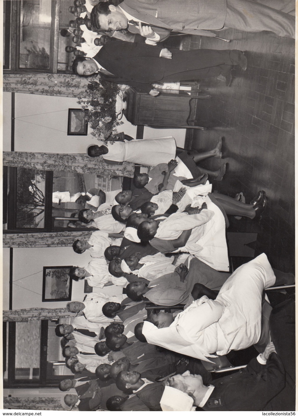 6625-CONCERTO OFFERTO DALLA SCALA AL "CORONATION HOSPITAL FOR NON EUROPEAN"-1956-FOTO - Autres & Non Classés