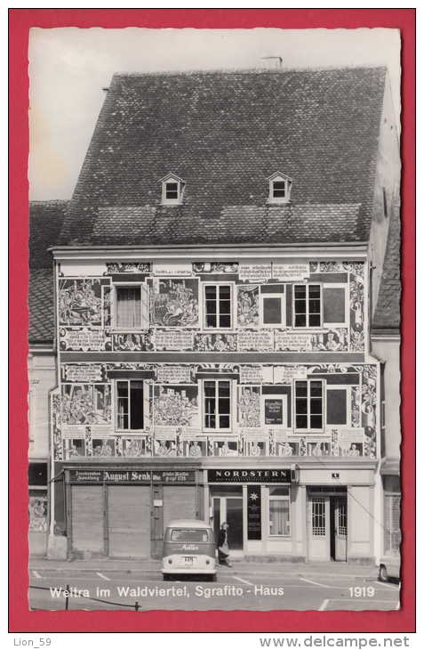 169506 / Weitra Im Waldviertel - Sgrafito Haus Aus Der Renaissance - 1919 Austria Österreich Autriche - Weitra