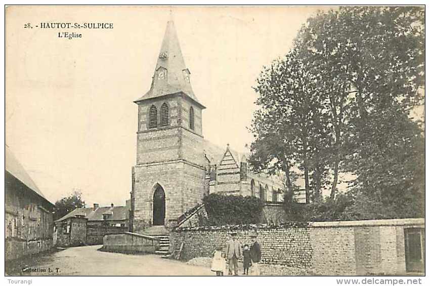 0115 979: Hautot-Saint-Sulpice  -  Eglise - Autres & Non Classés