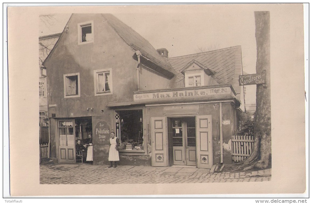 BERLIN Zehlendorf Frühstücksstube Max Hainke Gegr 1876 Tel 252 Naschmarkt Fotokarte Ungelaufen - Zehlendorf