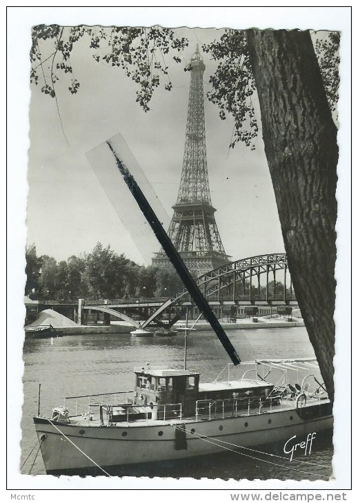 CPM - Paris - Bords De Seine à Passy Et La Tour Eiffel - Tour Eiffel