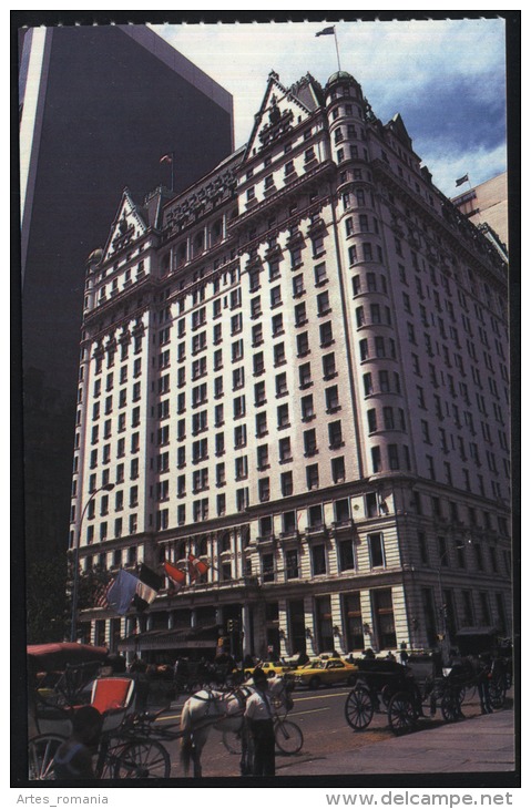 New York-The Plaza Hotel-unused,perfect Shape - Statue Of Liberty