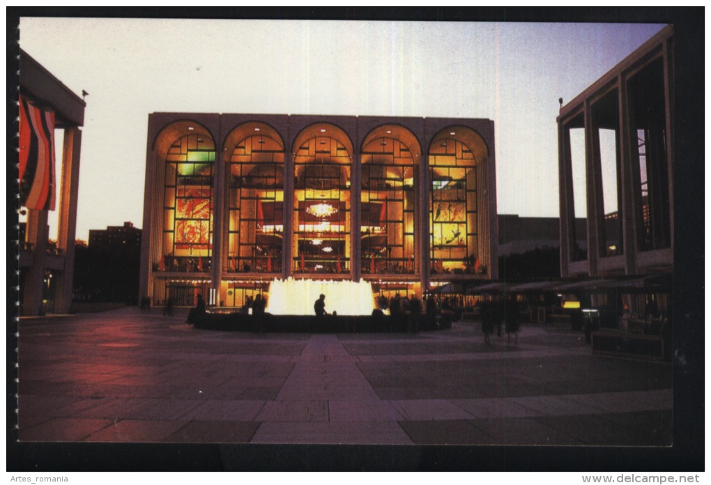 New York-Lincoln Center For The Performing Arts-unused,perfect Shape - Statue Of Liberty