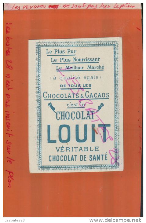 Chromo   TYPOGRAPHIE    CHOCOLAT LUIT    Mai 2015 SAL 231 - Louit