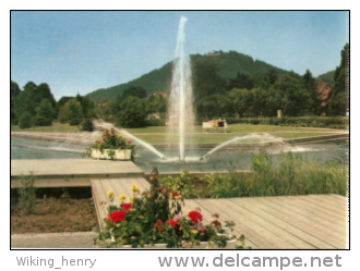 Bad Lauterberg - Wasserfontäne Im Kurpark - Bad Lauterberg