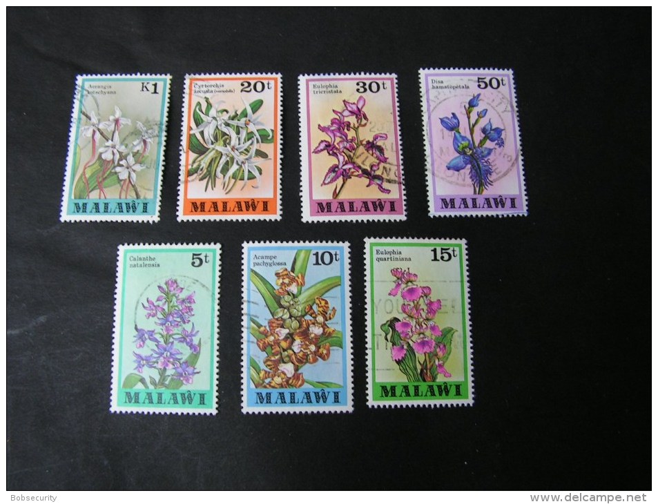 == Malawi  Lot 1970 Orchids - Malawi (1964-...)