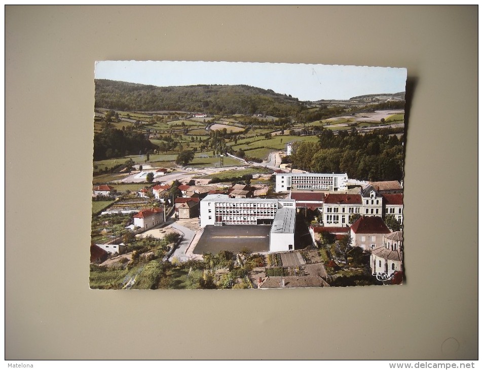 SAONE ET LOIRE MATOUR VUE AERIENNE SUR LE COLLEGE - Otros & Sin Clasificación