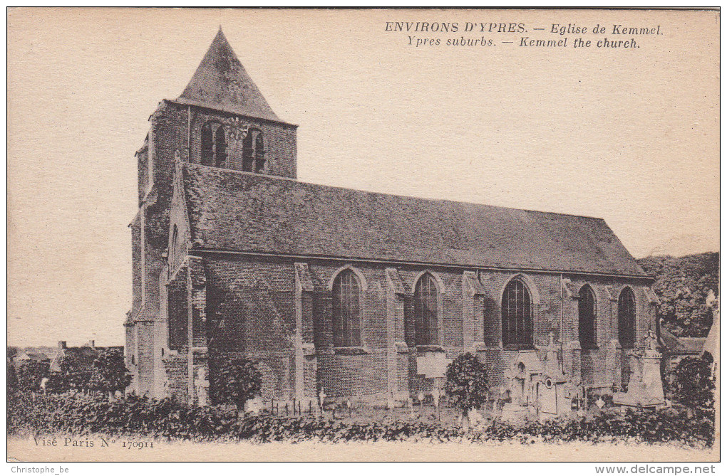 Kemmel, De Kerk, Eglise De Kemmel (pk16823) - Heuvelland