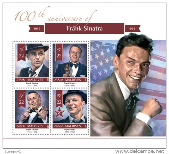 Maldives. 2015 Frank Sinatra. (503a) - Chanteurs