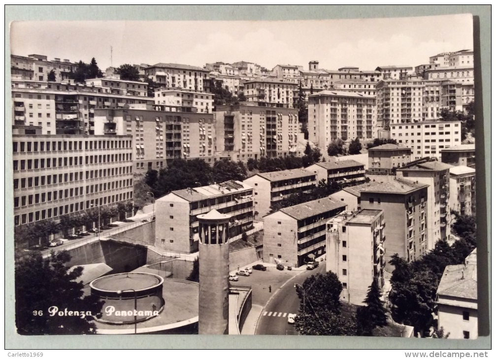 Potenza Panorama Viaggiata F.g. Ottimo Stato - Potenza