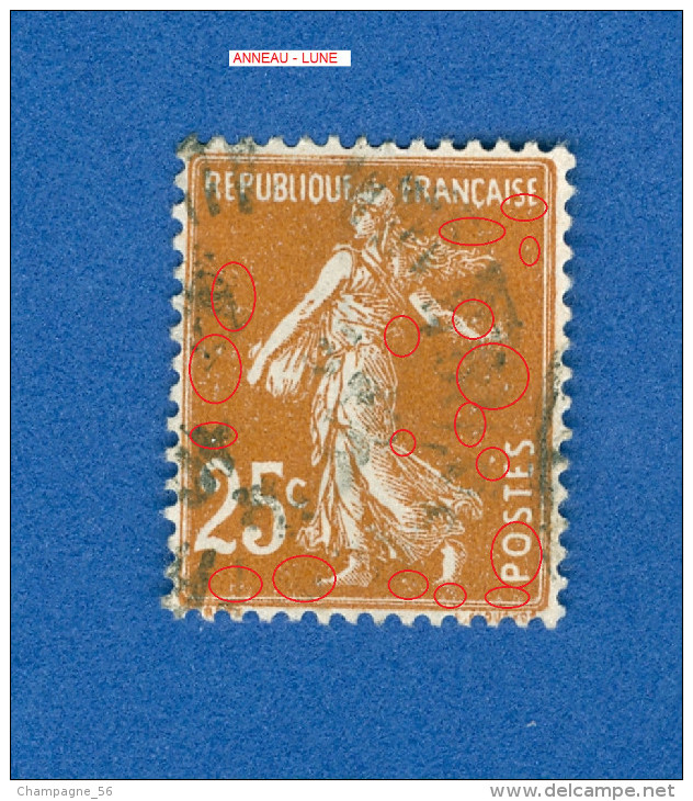 1927 / 1931  N° 235   TYPE  SEMEUSE FOND PLEIN   OBLITÉRÉ - Usati