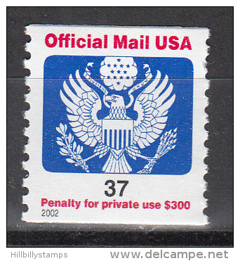 United States    Scott No. 0159     Mnh      Year  2002 - Officials