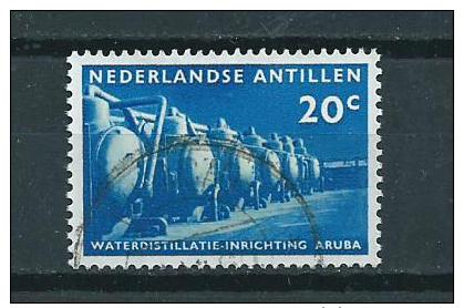 1959 Netherlands Antilles Water Destillation Used/gebruikt/oblitere - Curaçao, Nederlandse Antillen, Aruba