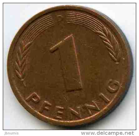 Allemagne Germany 1 Pfennig 1986 D J 380 KM 105 - 1 Pfennig