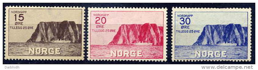 NORWAY 1930 Tourist Association Set MNH / **.  Michel 159-61 - Nuovi