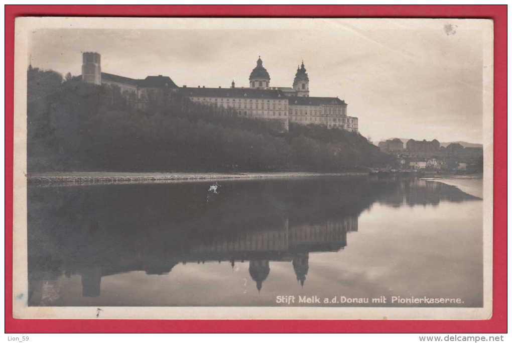 169539 / Stift Melk A.d.Donau Mit Pionierkaserne  RIVER 1930 -  Austria Österreich Autriche - Melk
