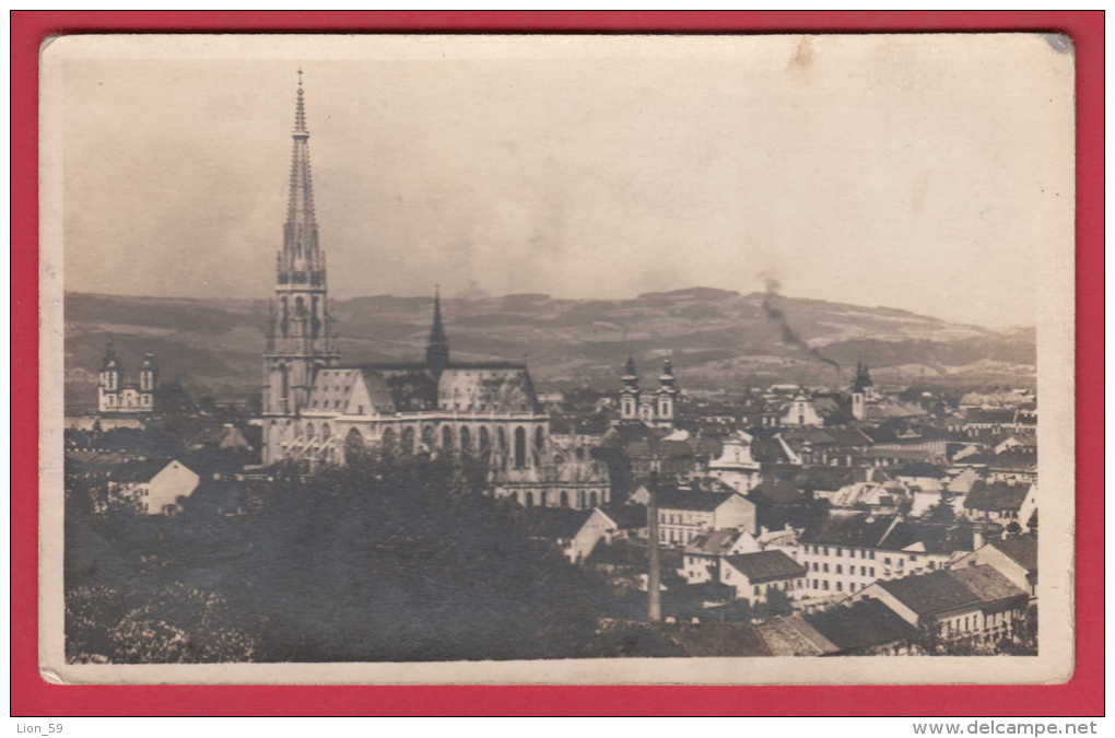 169551 / Linz Ad Donau , 263 M. SEEHOHE , TOTALE MIT DOMKIRCHE -  Austria Österreich Autriche - Linz