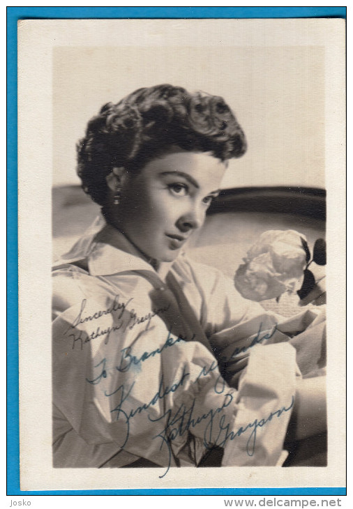KATHRYN GRAYSON - American Film Actress ** ORIGINAL AUTOGRAPH - HAND SIGNED ** Autographe Autogramm Autografo USA - Autographes