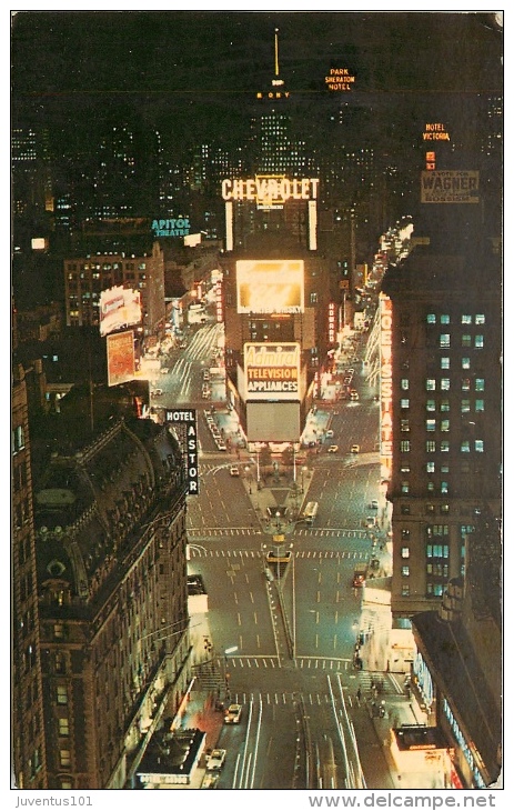 CPSM New York-Time Square  L1887 - Time Square
